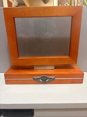 Harley-Davidson 100th Anniversary Wood Double Sided Frame 1903-2003